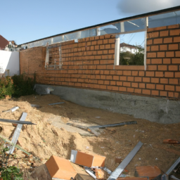 Agrandissement terrasse pour espace de jeu pour enfants Wittelsheim